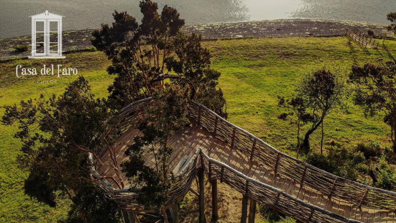 Вілла Casa Del Faro Chiloe Кастро Екстер'єр фото