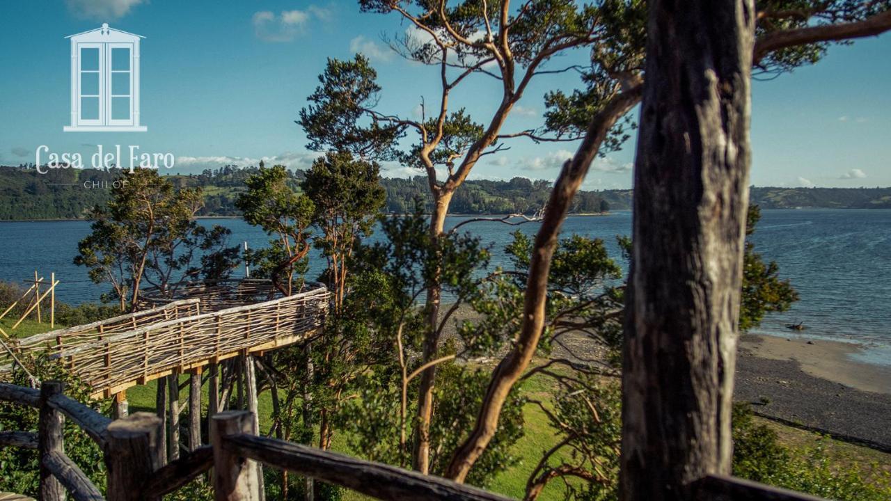 Вілла Casa Del Faro Chiloe Кастро Екстер'єр фото