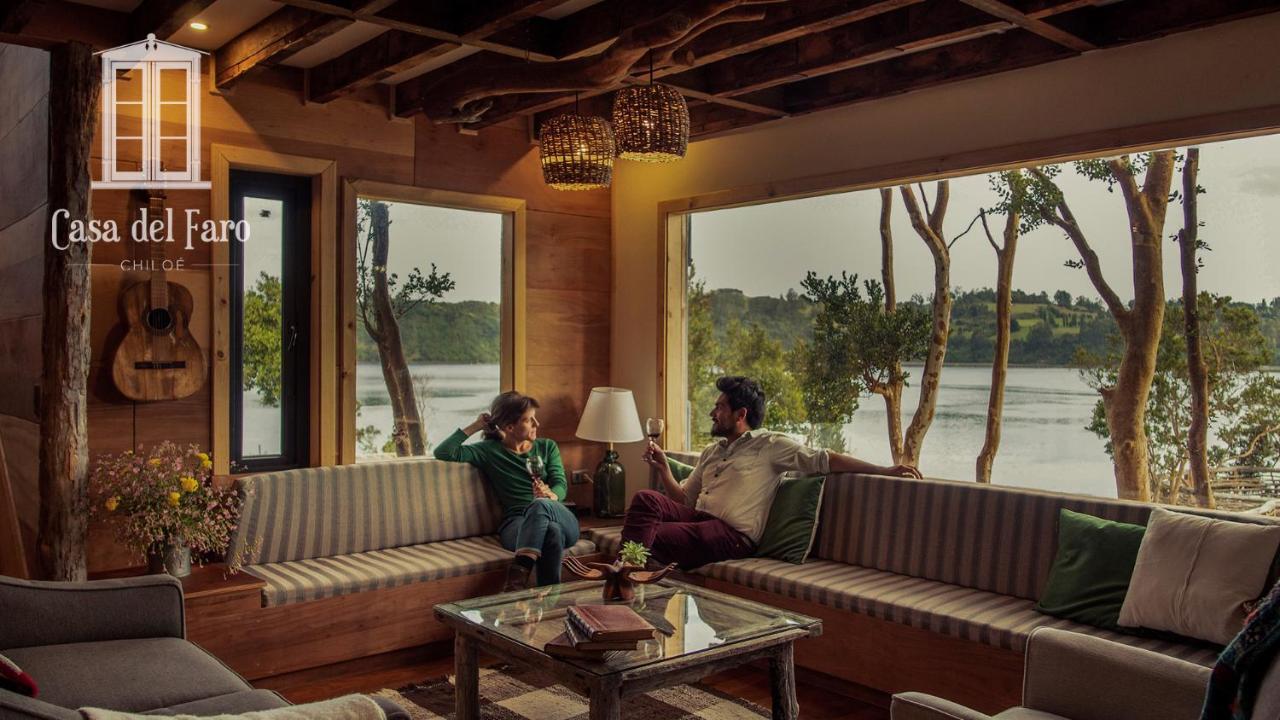Вілла Casa Del Faro Chiloe Кастро Екстер'єр фото