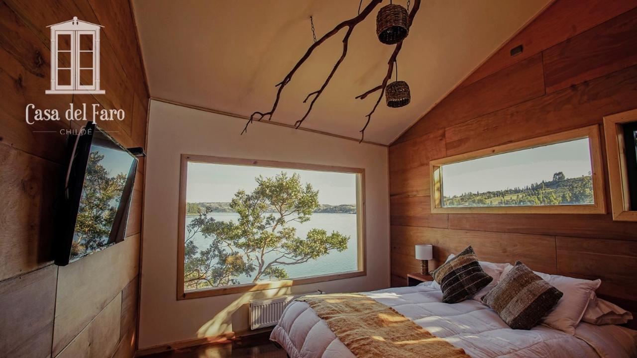 Вілла Casa Del Faro Chiloe Кастро Екстер'єр фото